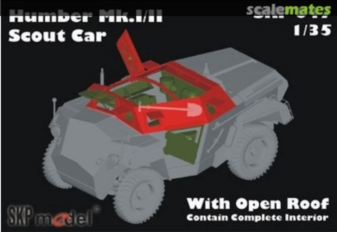 Boxart Humber Mk I/II Scout Car SKP 047 SKP model