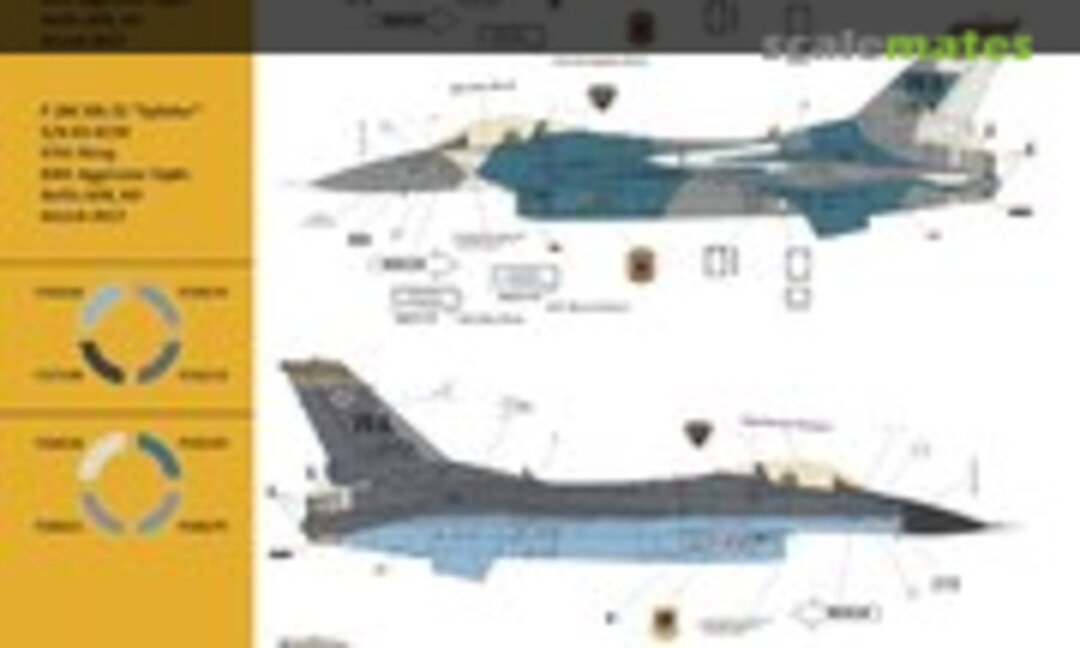 1:48 F-16C Baby Got Fullback Aggressors (TwoBobs Aviation Graphics 48-256)