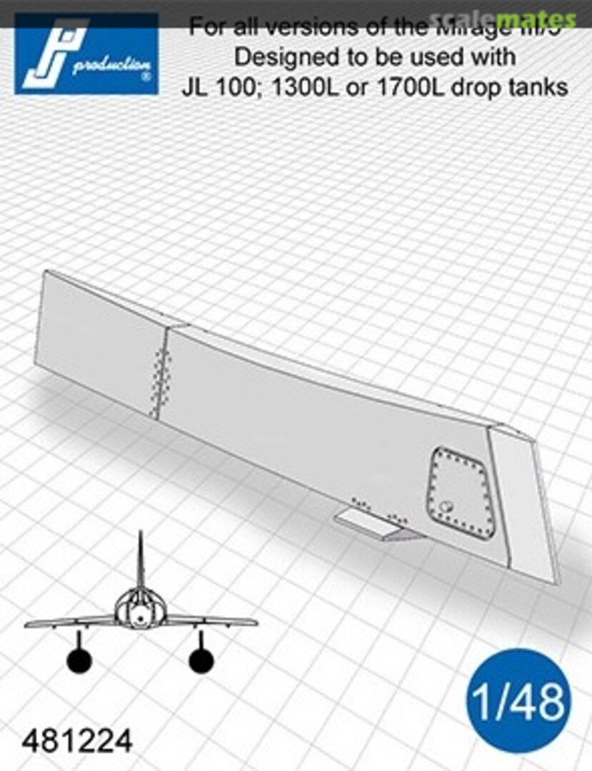 Boxart CRP 18 Pylon for Mirage III/5 481224 PJ Production