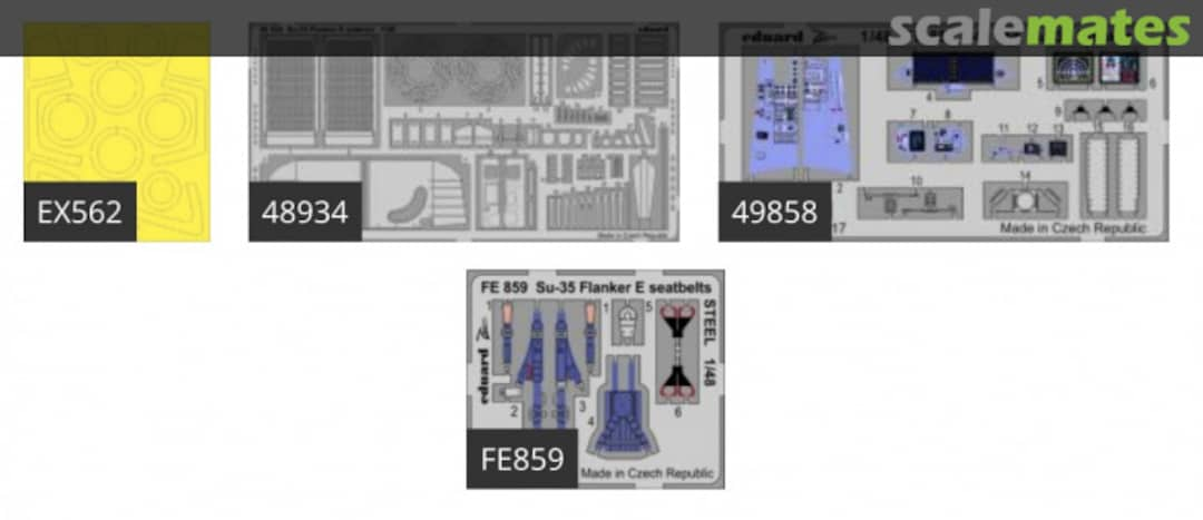 Contents Su-35 Flanker E BIG49184 Eduard