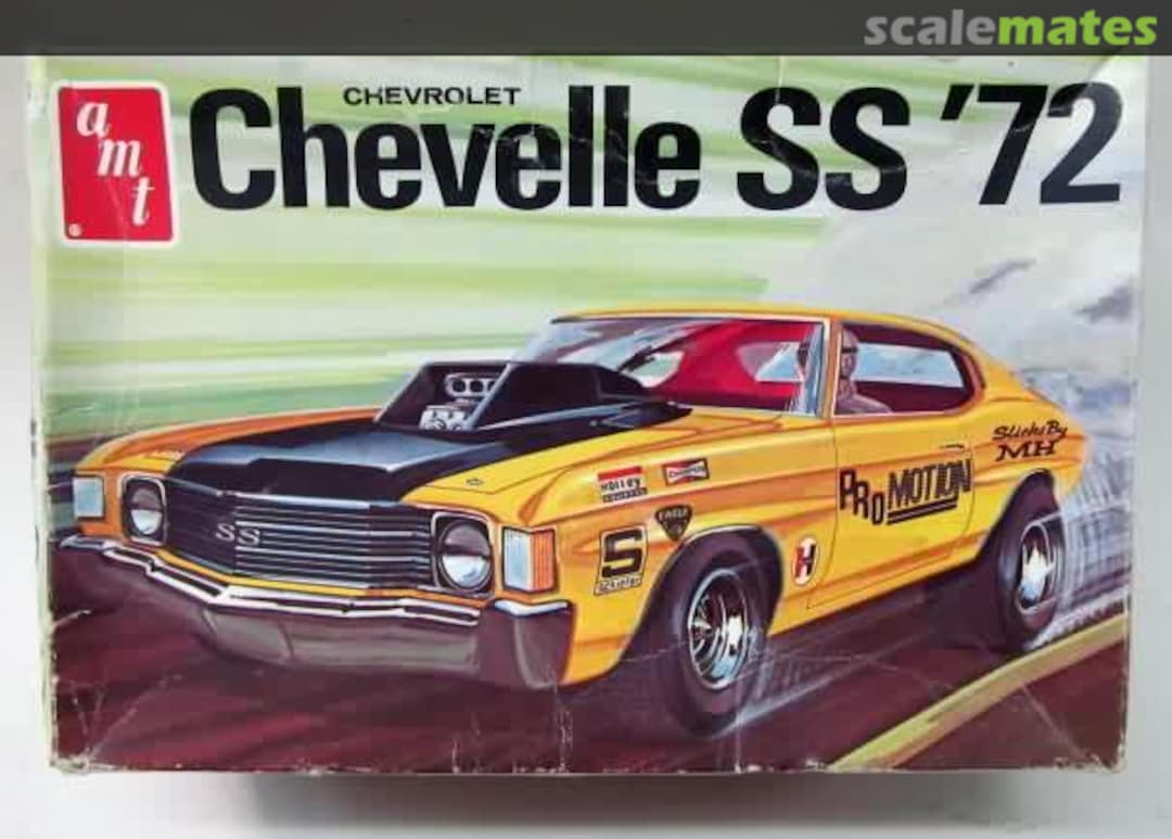 Boxart '72 Chevrolet Chevelle SS T355-225 AMT