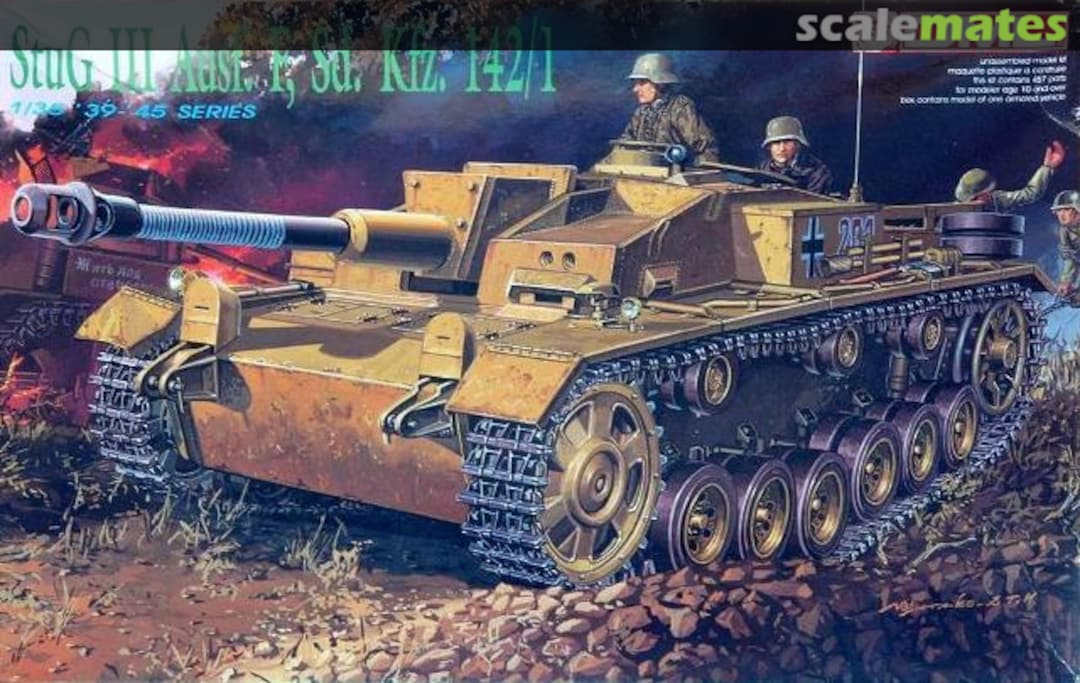 Boxart StuG III Ausf. F, Sd.Kfz. 142/1 6033 DML