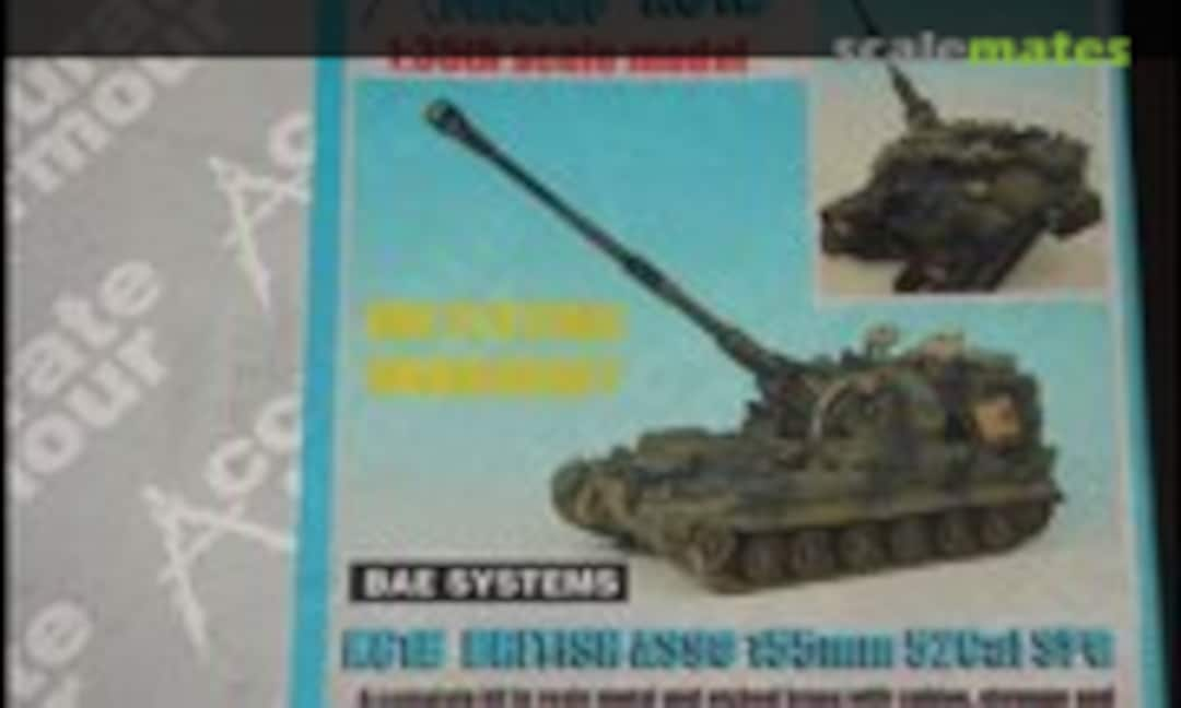 1:35 AS90 Braveheart British 155mm 52cal SPG (Accurate Armour K061B)