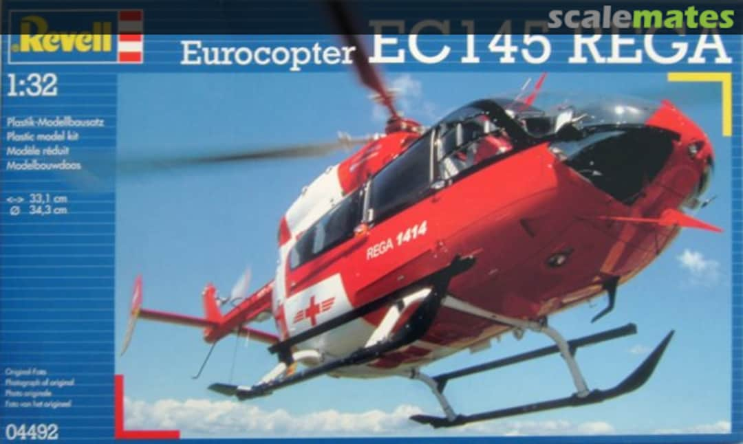 Boxart Eurocopter EC145 REGA 04492 Revell