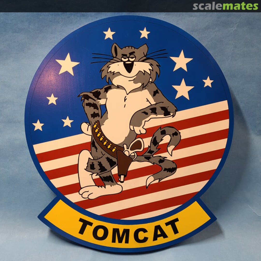 Boxart Tomcat Painted Display Base TC-PIB Bases by Bill