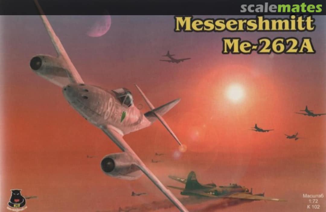 Boxart Messerschmitt Me 262 A K 102 Iom-Kit