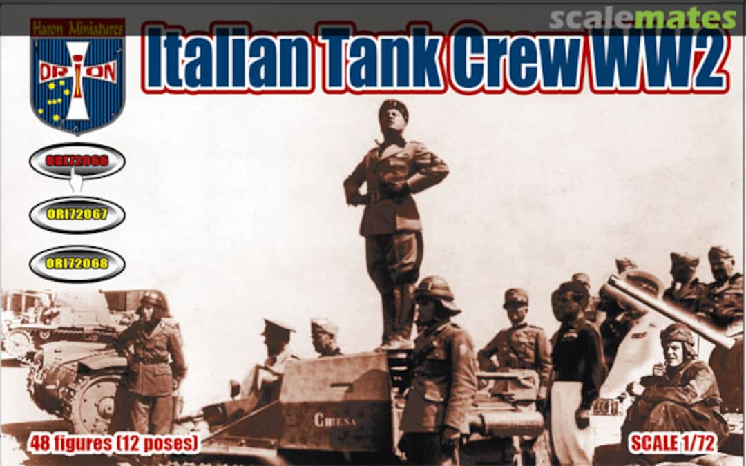 Boxart Italian Tank Crew ORI 72066 Orion/Haron