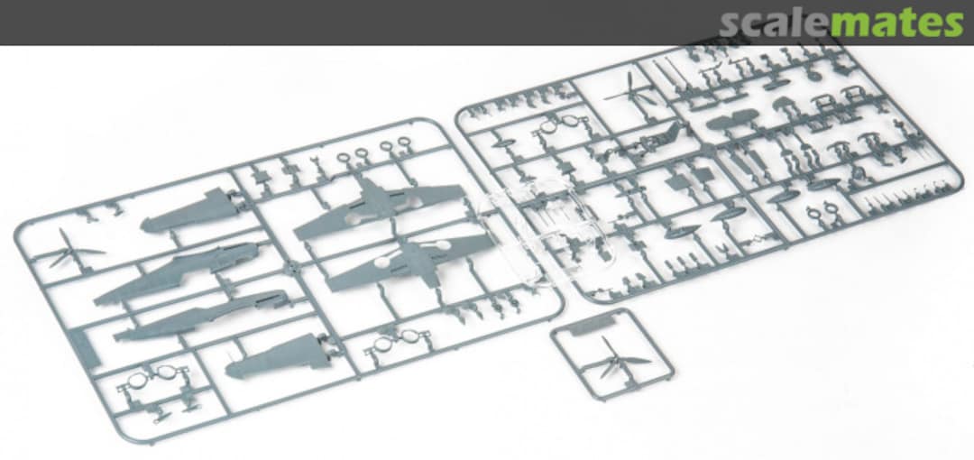 Contents Bf 109F-4 70155X Eduard