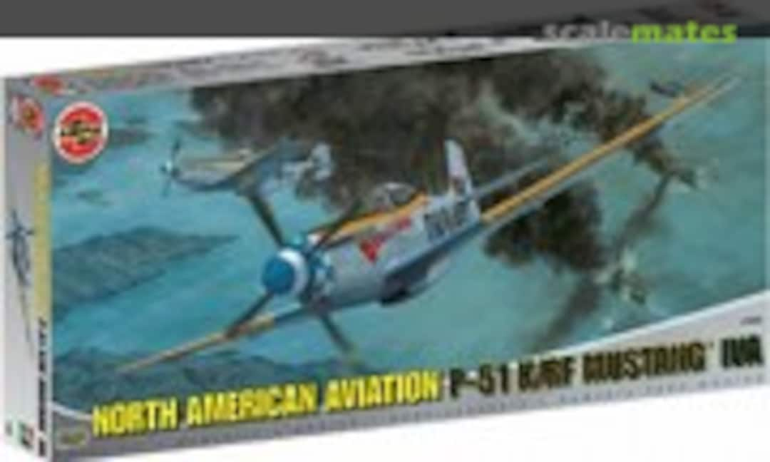 1:24 North American Aviation P-51 K/RF Mustang IVA (Airfix A14003)