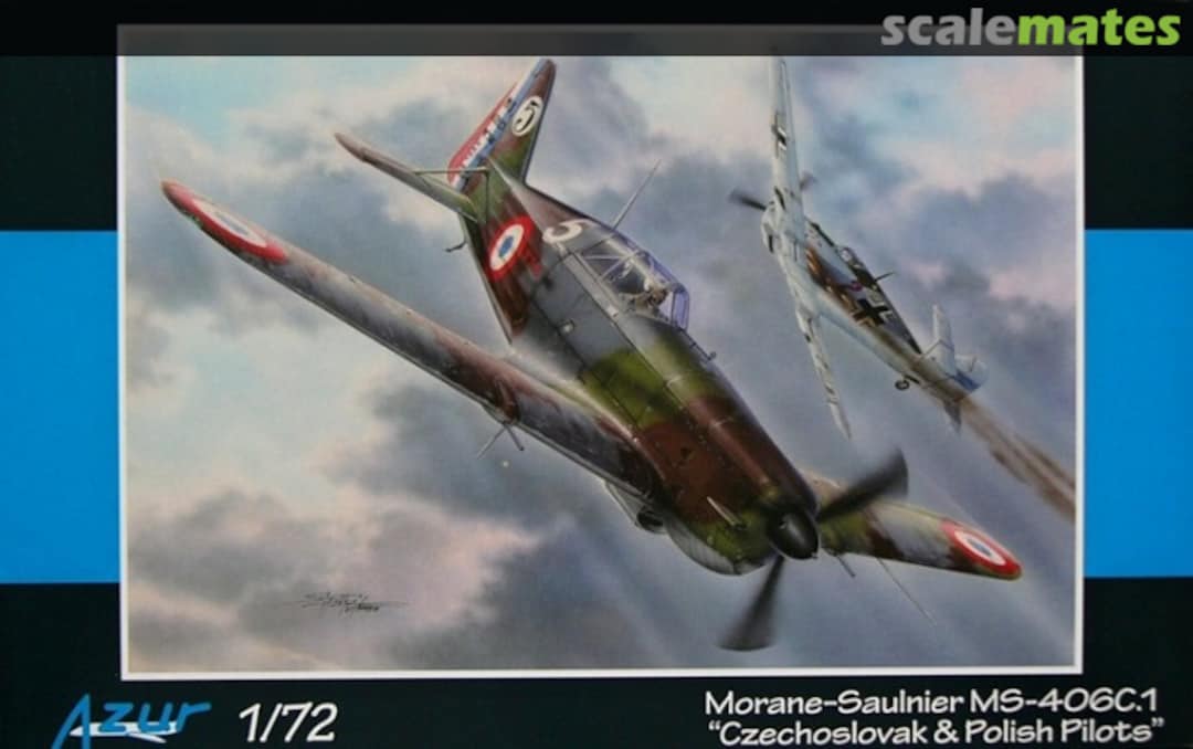 Boxart Morane Saulnier MS-406C.1 A111 Azur