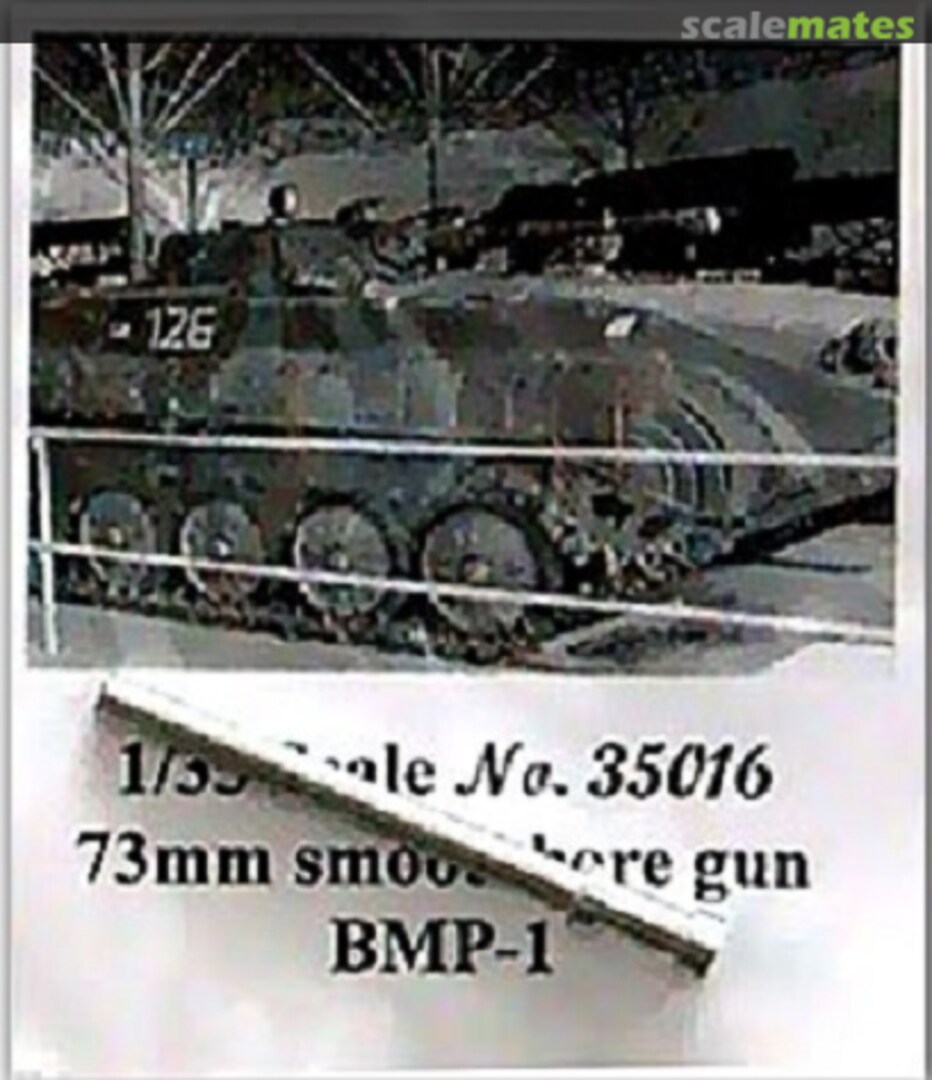 Boxart BMP-1 73mm Smoothbore Gun Barrel BD35016 Barrel Depot