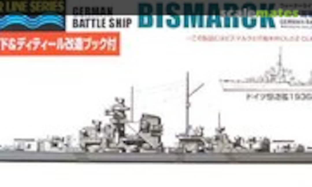 1:700 German Battleship Bismarck + Z Class Destroyer (Aoshima 036624)