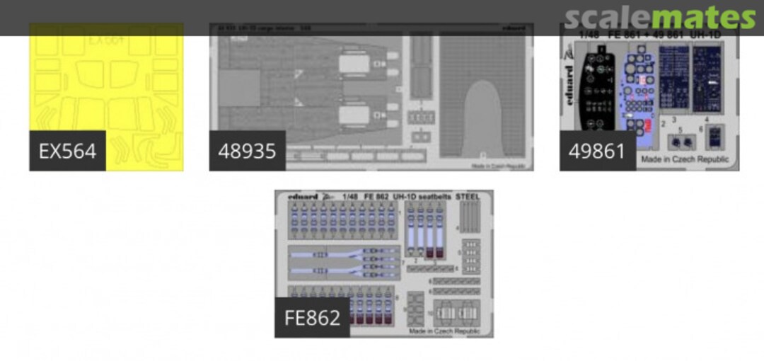 Contents UH-1D BIG49185 Eduard