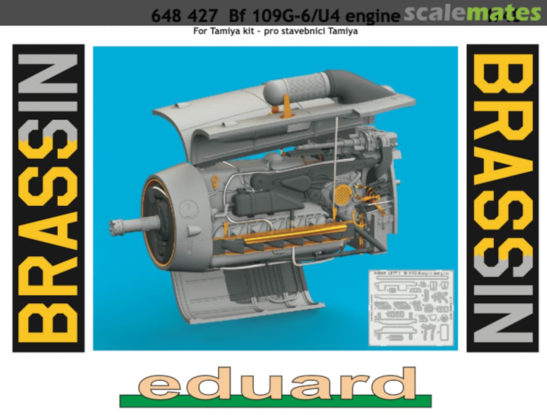 Boxart Bf 109G-6/U4 engine 648427 Eduard