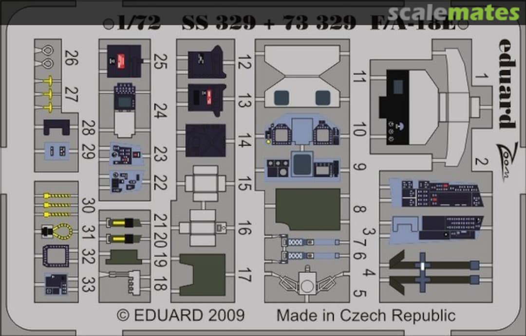 Boxart F/A-18E S.A. SS329 Eduard