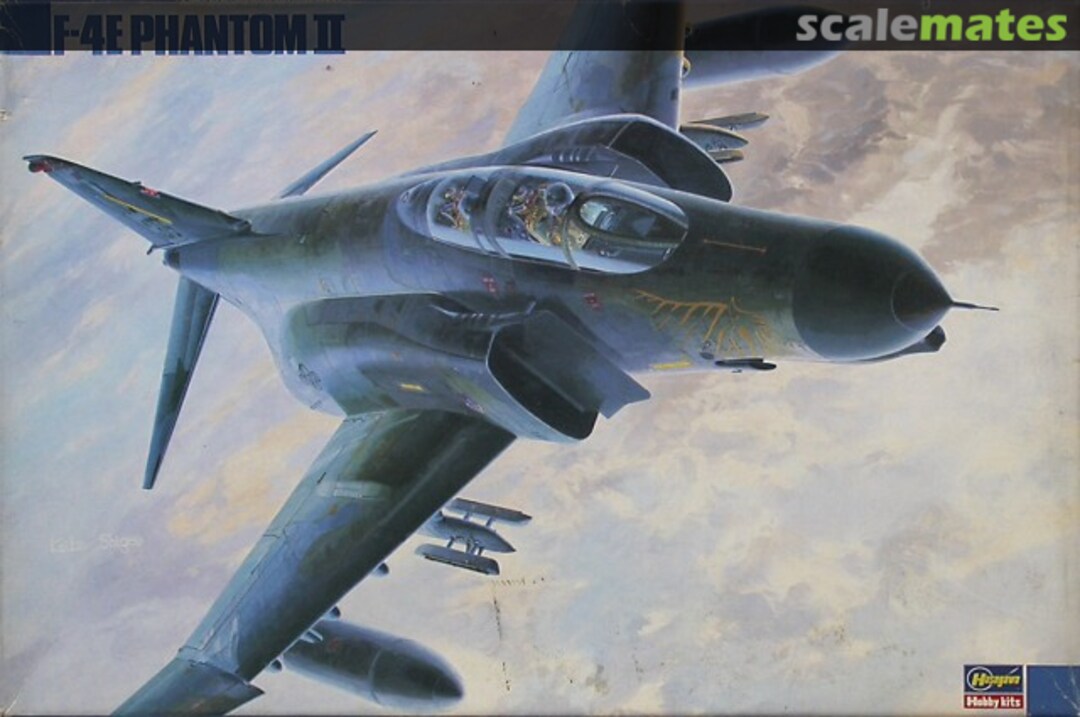 Boxart F-4E Phantom II 04106 Hasegawa