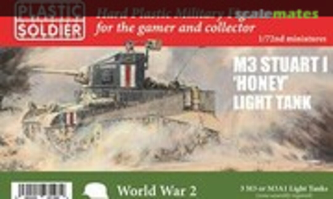 1:72 M3 Stuart I 'Honey' (Plastic Soldier WW2V20026)