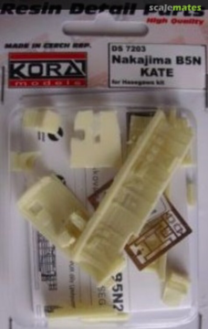 Boxart Nakajima B5N Kate DS7203 Kora Models