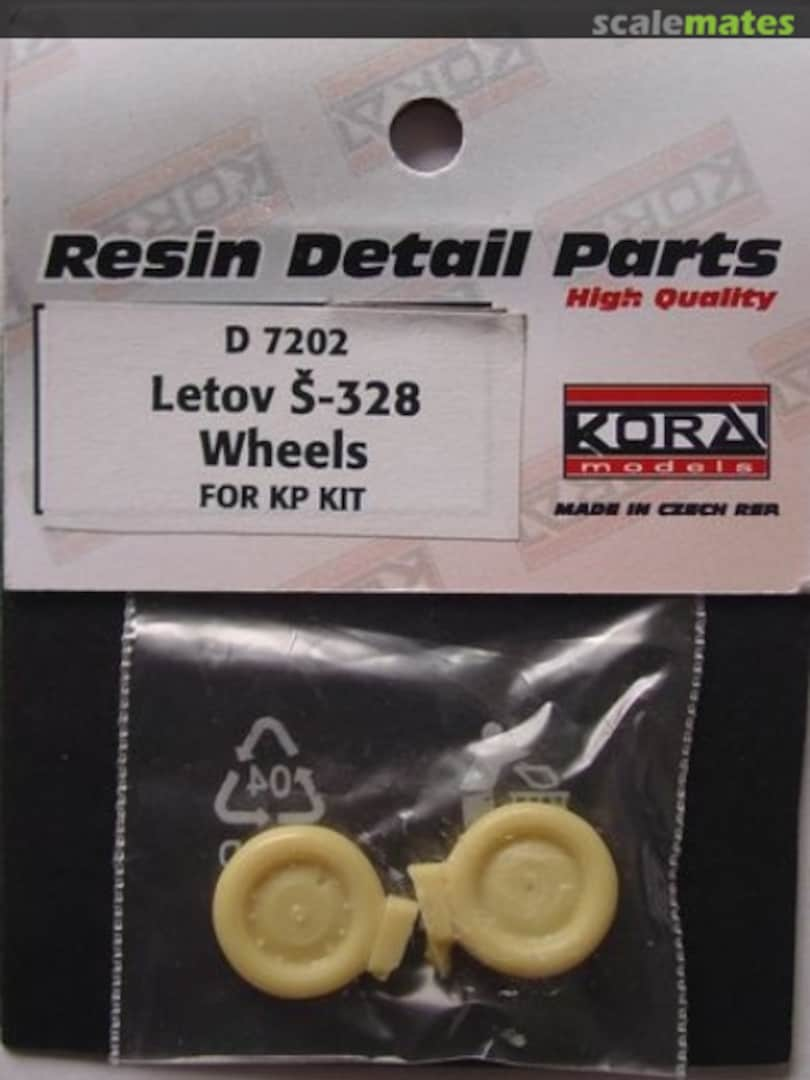 Boxart Letov Š-328 Wheels D7202 Kora Models