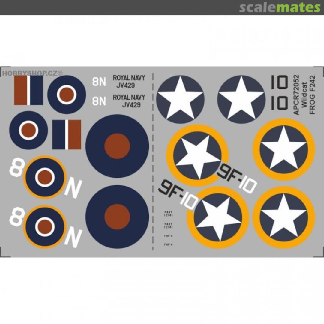 Boxart Wildcat Frog F242 APCR72052 APC Decals