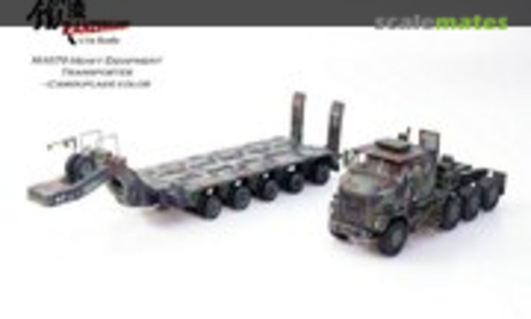 Oshkosh M1070 Tank Transporter Tractor with M1000 Semi-Trailer (Panzerkampf PK12206PA)