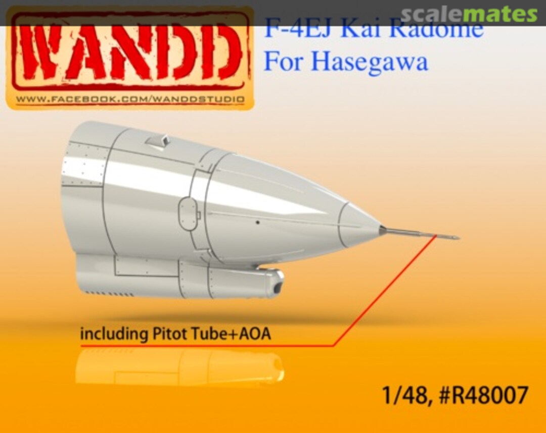 Boxart F-4EJ Kai Radome R48007 WandD Studio