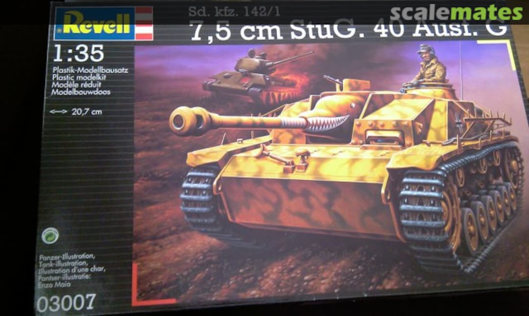 Boxart 7,5 cm StuG. 40 Ausf. G 03007 Revell