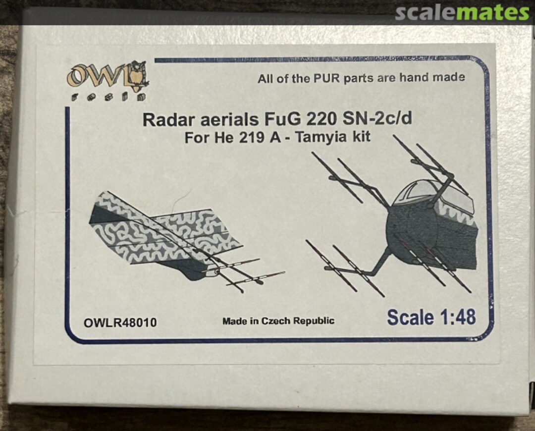 Boxart Radar aerials FuG 220 SN 2c/d R48010 OWL