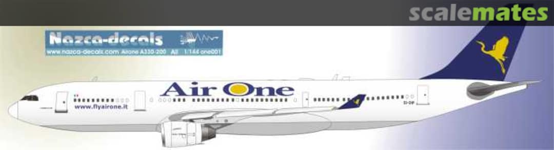 Boxart  Air One A330-200 one001 Nazca decals