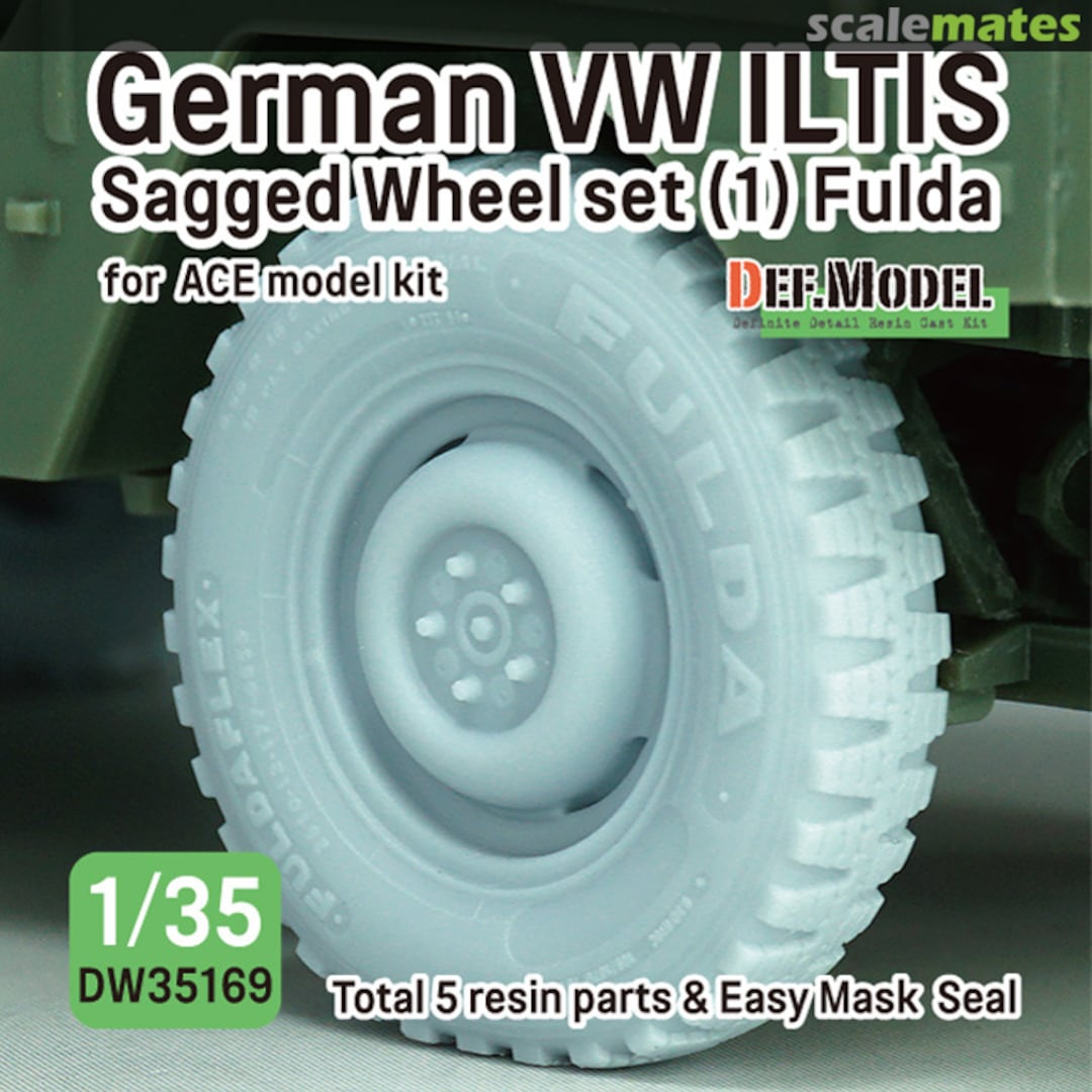 Boxart German VW ILTIS sagged tire set (1) Fulda  DW35169 Def.Model