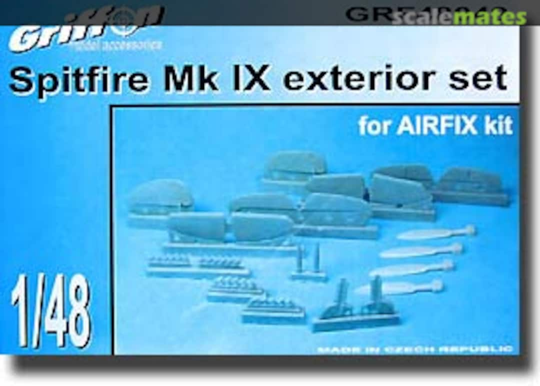 Boxart Spitfire Mk.IX exterior set GRF48049 Griffon Model Accessories