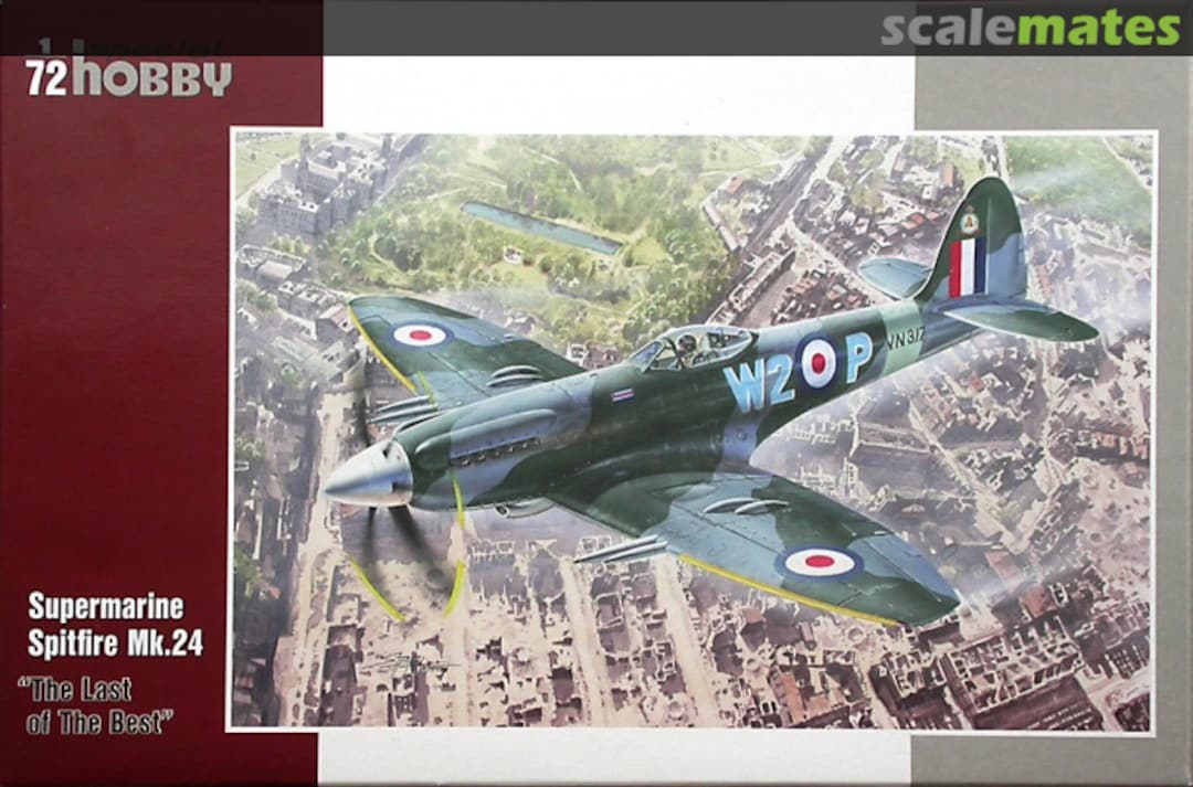 Boxart Supermarine Spitfire Mk.24 SH 72233 Special Hobby