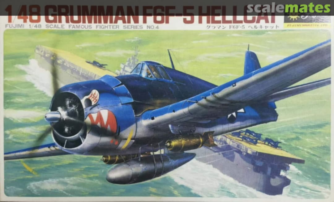 Boxart Grumman F6F-5 Hellcat 5A4-500 Fujimi