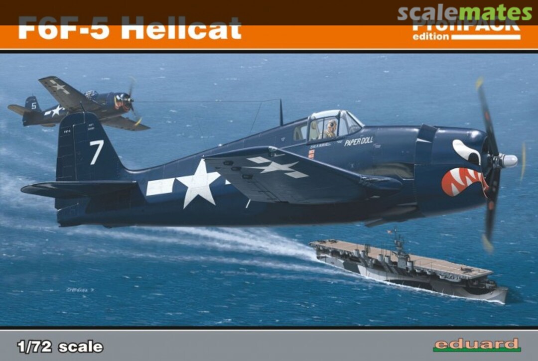 Boxart F6F-5 Hellcat 7077 Eduard