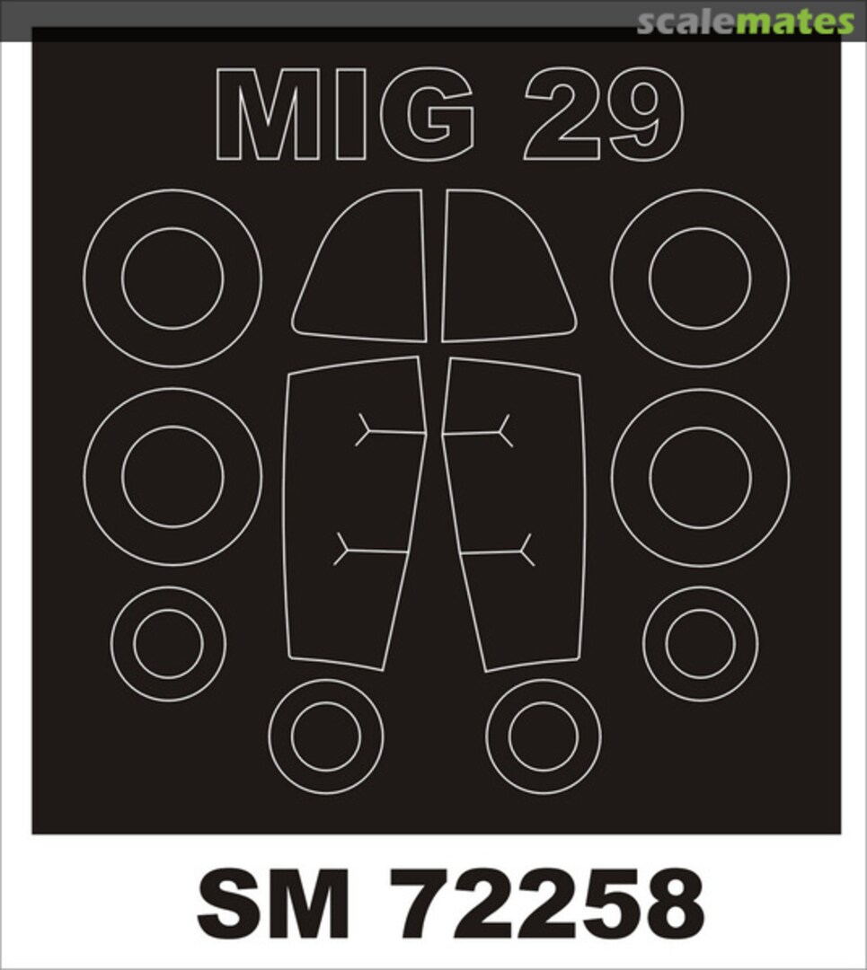 Boxart MiG-29A SM72258 Montex