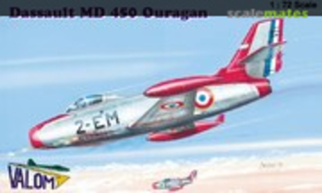 1:72 Dassault MD 450 Ouragan (Valom 72059)