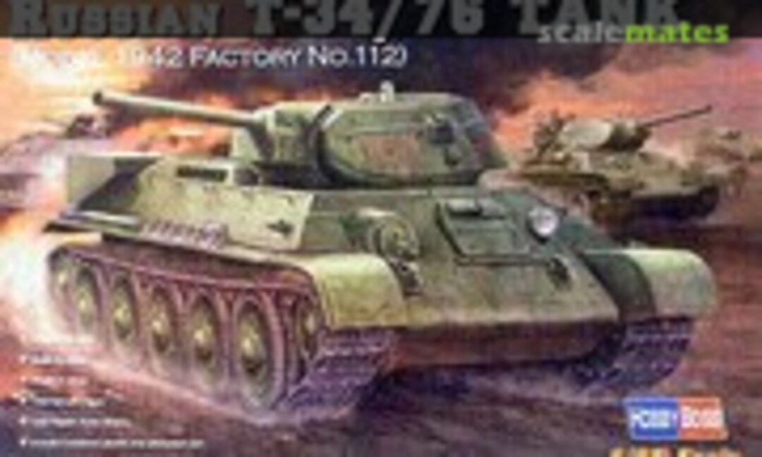 1:48 T-34/76 Tank (HobbyBoss 84806)