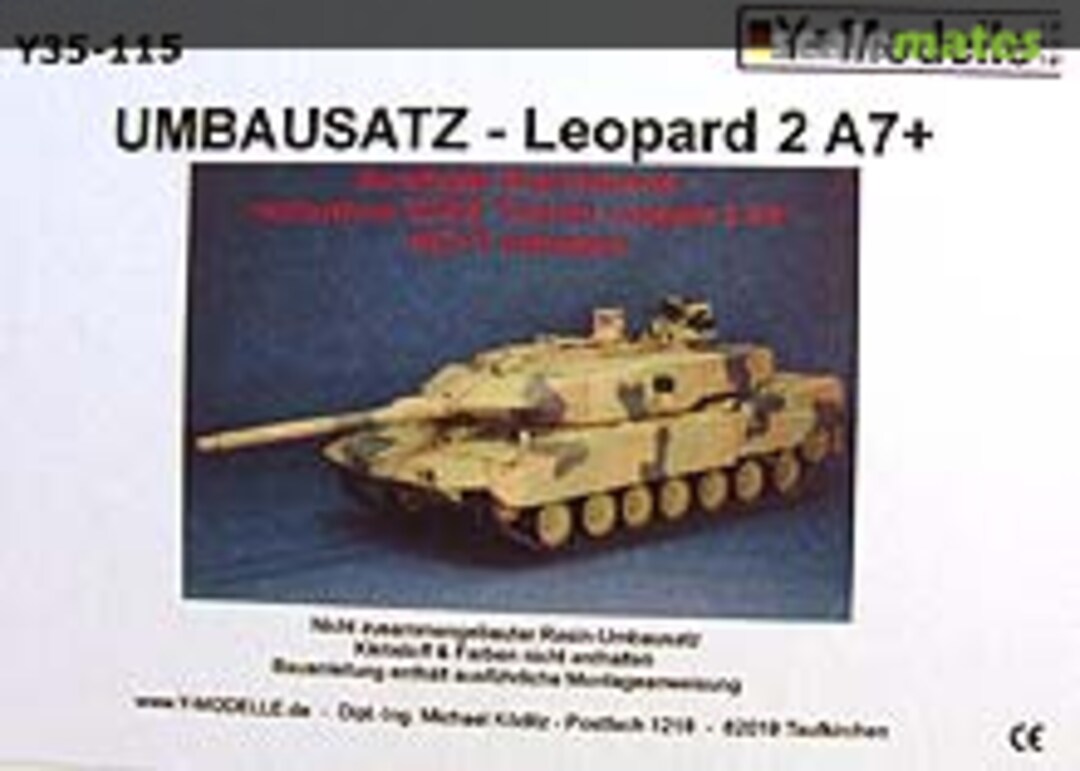 Boxart Leopard 2 A7+ Y35-115 Y-Modelle