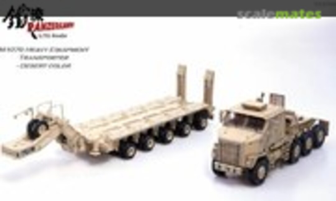 Oshkosh M1070 Tank Transporter Tractor with M1000 Semi-Trailer (Panzerkampf PK12206PC)