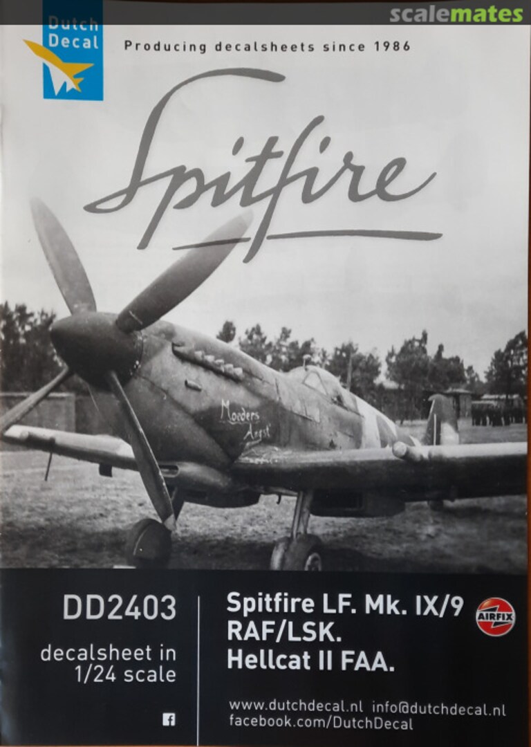 Boxart Spitfire LF.Mk.IX/9 DD2403 Dutch Decal