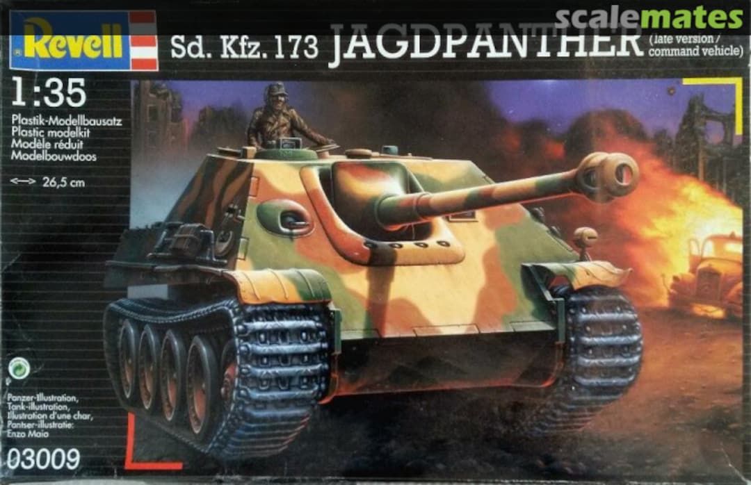 Boxart Jagdpanther 03009 Revell