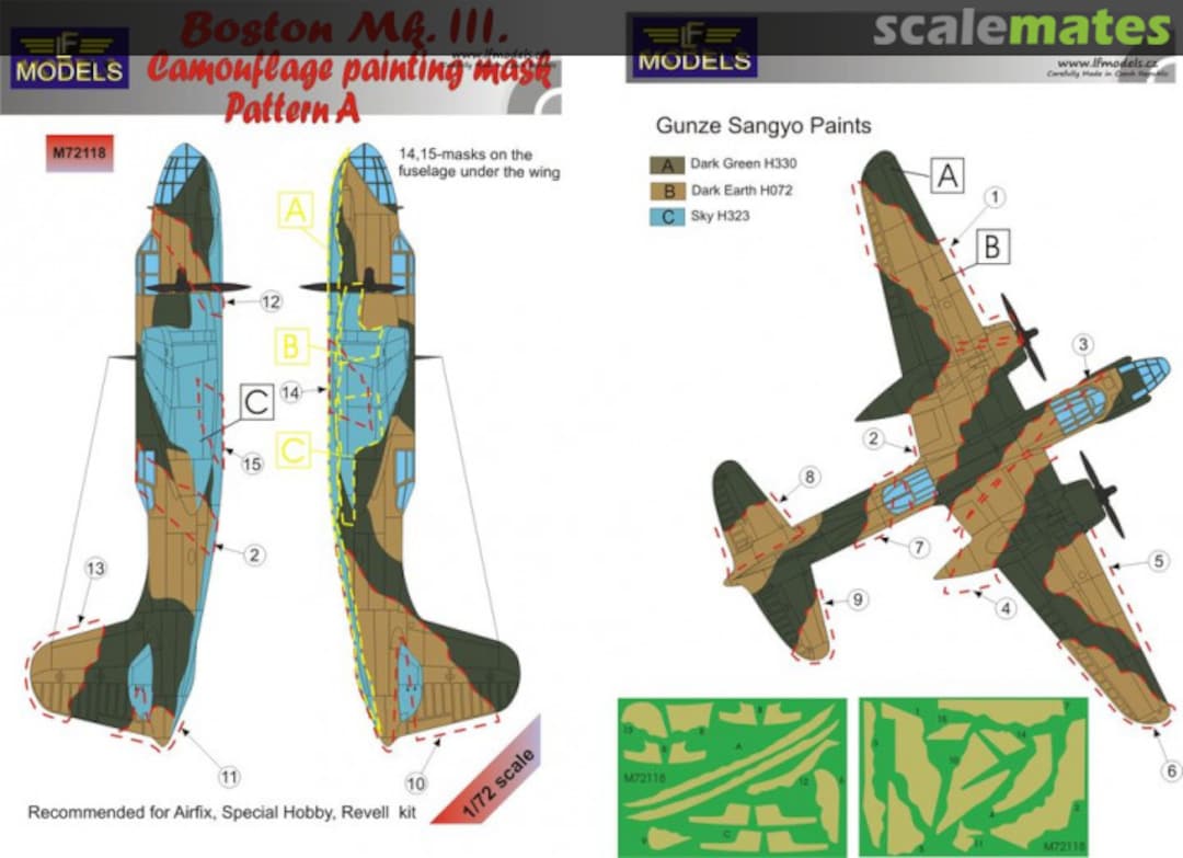 Boxart Boston Mk.III M72118 LF Models