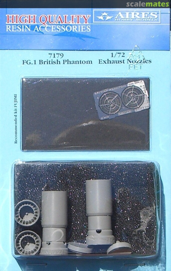 Boxart FG.1 British Phantom exhaust nozzles 7179 Aires