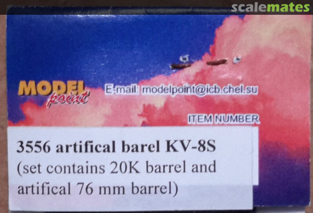 Boxart Artificial Barrel KV-8S 3556 Model Point