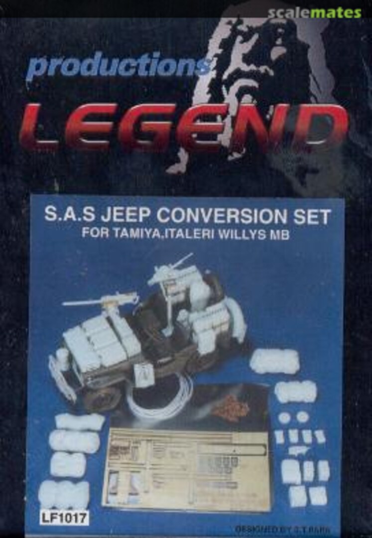 Boxart SAS Jeep Conversion Set LF1017 Legend Productions