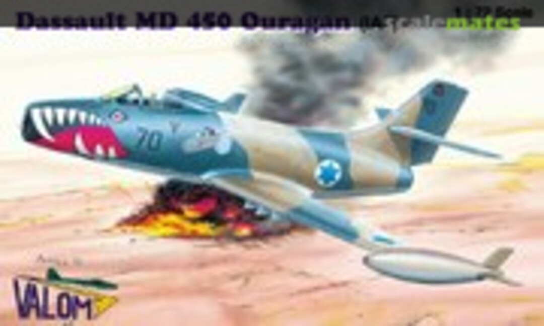 1:72 Dassault MD 450 Ouragan (Valom 72060)