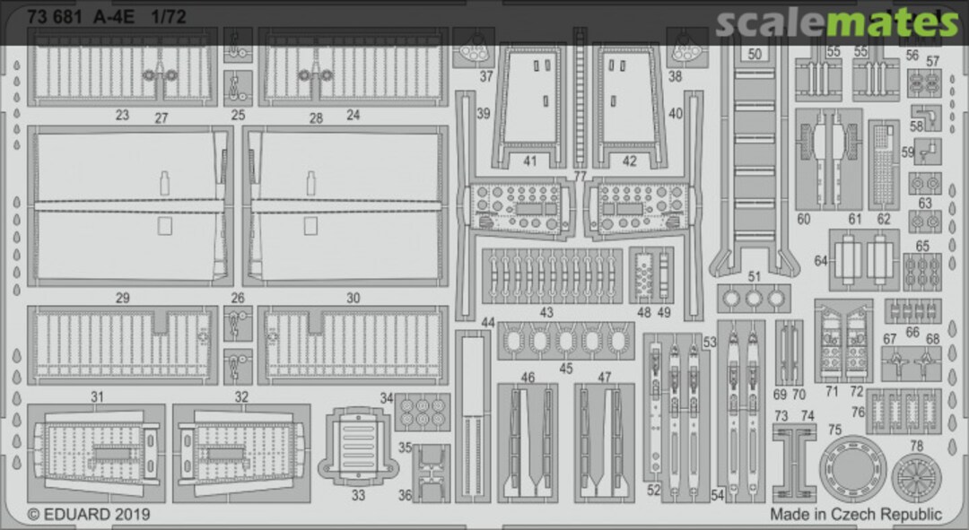 Boxart A-4E 73681 Eduard