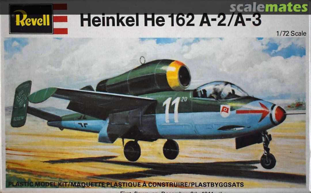 Boxart Heinkel He 162 A-2/A-3 H-80 Revell