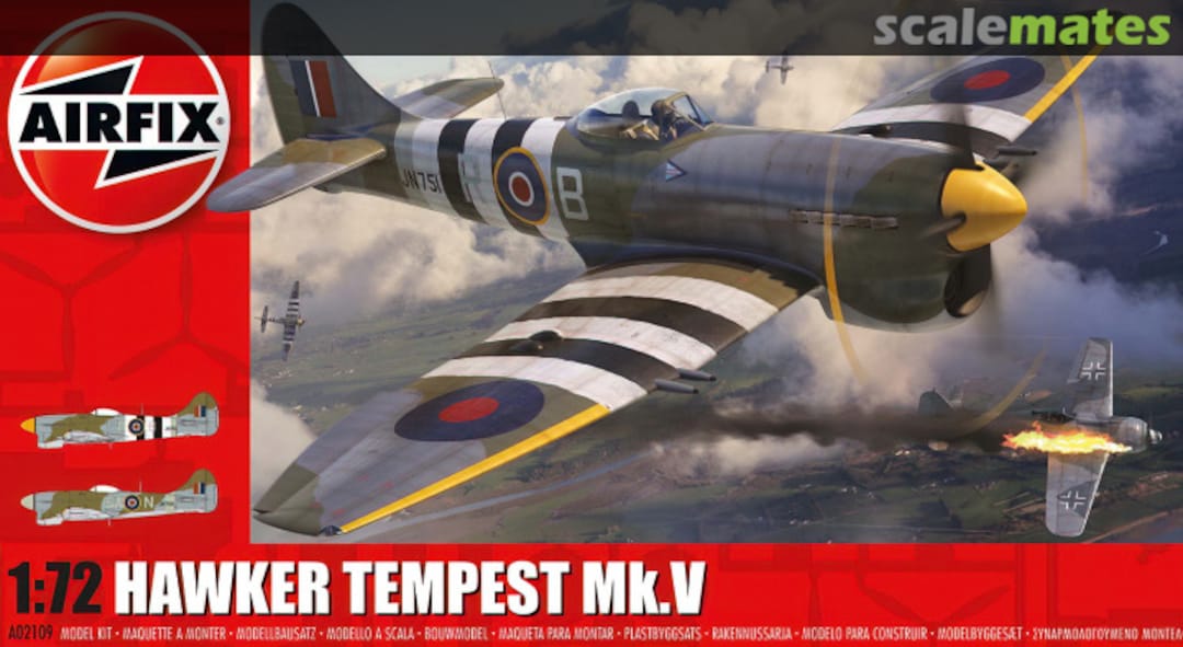 Boxart Hawker Tempest Mk.V A02109 Airfix