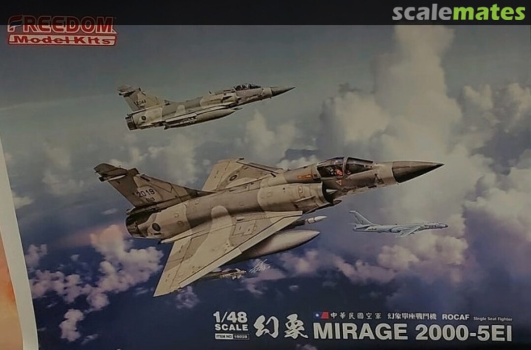 Boxart Dassault Mirage 2000-5EI 18028 Freedom Model Kits